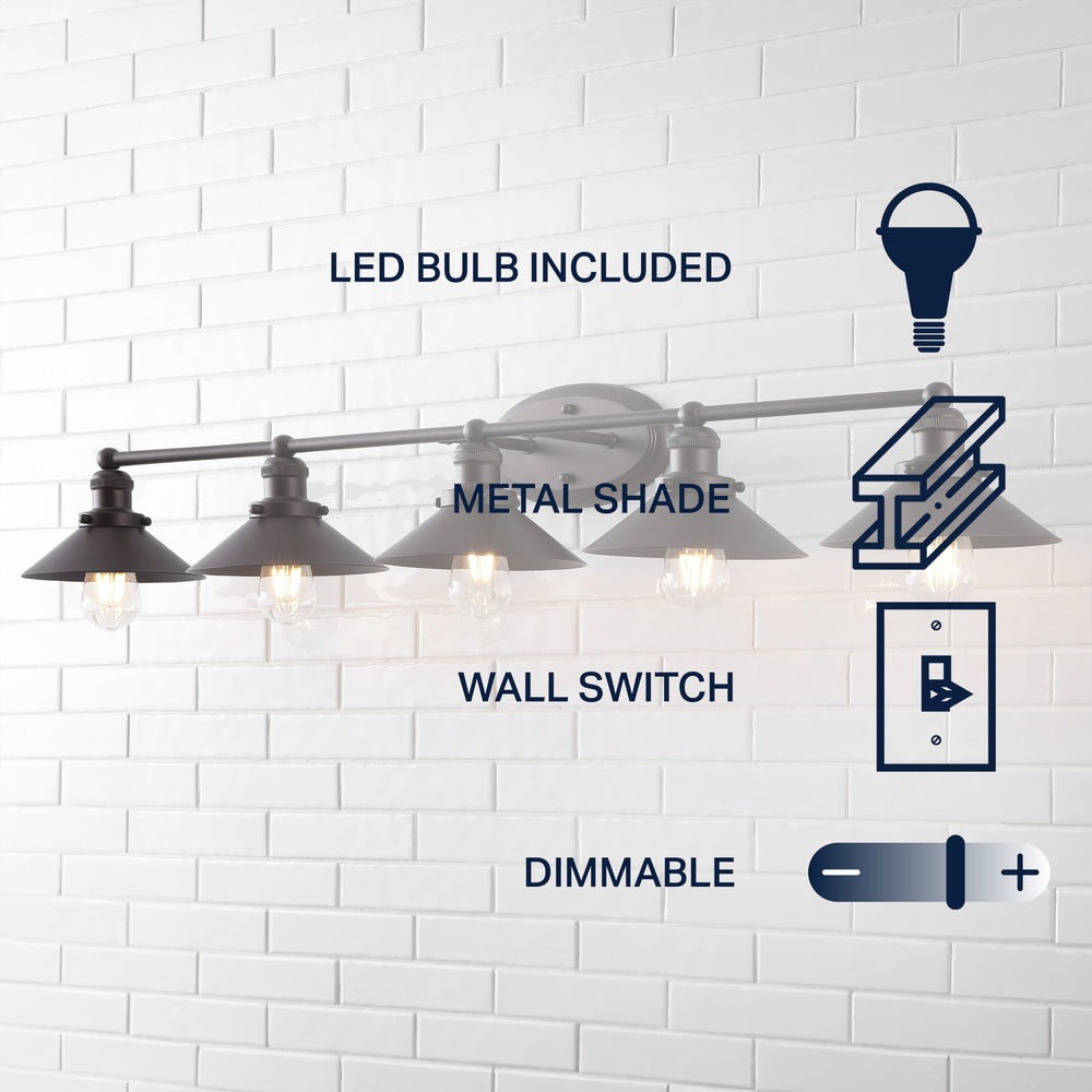 Musa Metal Shade Sconce