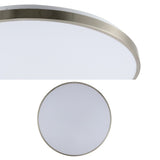 Elgin 21.25" Modern Minimalist Iron Circle Integrated LED Flush Mount