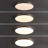 Elgin 21.25" Modern Minimalist Iron Circle Integrated LED Flush Mount