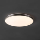 Elgin 21.25" Modern Minimalist Iron Circle Integrated LED Flush Mount