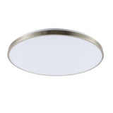 Elgin 21.25" Modern Minimalist Iron Circle Integrated LED Flush Mount