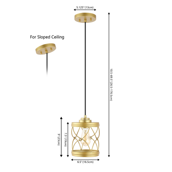 Dimension Image Gold Painting (Set of 3)