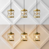 Mason 6.5" Farmhouse Industrial Iron Filigree Caged Jar LED Pendant