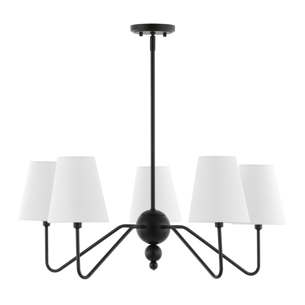 Azure Rustic Farmhouse Adjustable Resin Antler LED Chandelier