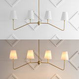 Tano 47.5" 4-Light Classic Minimalist Iron Linear LED Pendant