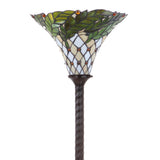 Madison Tiffany-Style 71" Torchiere LED Floor Lamp