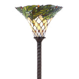 Madison Tiffany-Style 71" Torchiere LED Floor Lamp