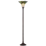Madison Tiffany-Style 71" Torchiere LED Floor Lamp