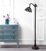 Heidi Tiffany-Style 60" Arched LED Floor Lamp