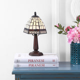 Vera Tiffany-Style 12" LED Table Lamp