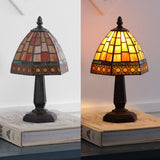 Vera Tiffany-Style 12" LED Table Lamp