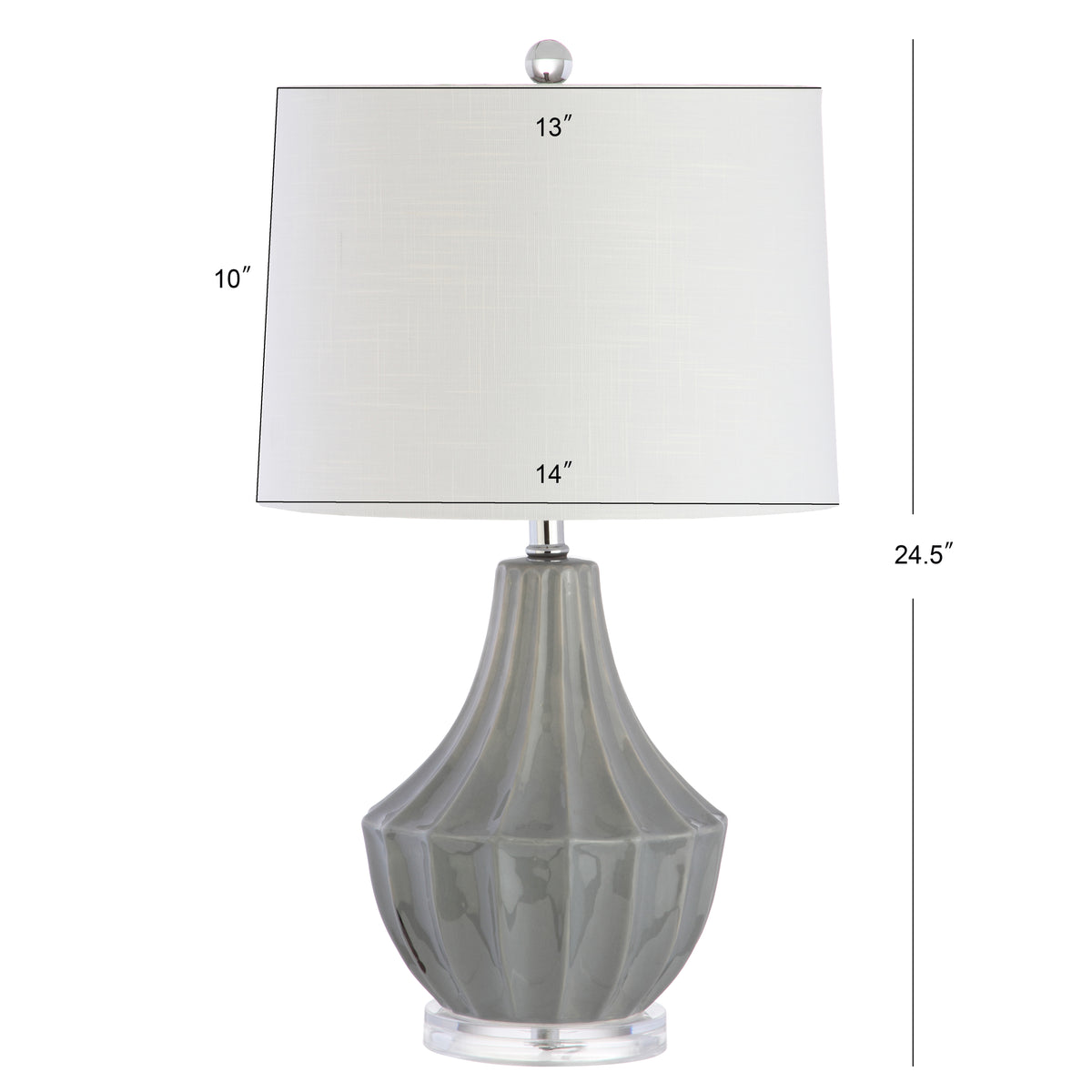 Marley 24.5" Ceramic LED Table Lamp