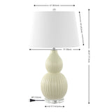 Myles 28.25" Ceramic LED Table Lamp