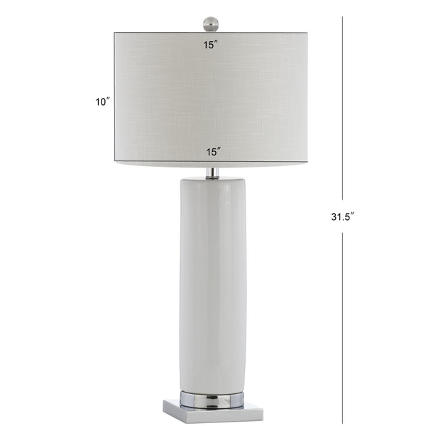 Dimension Image White/Chrome
