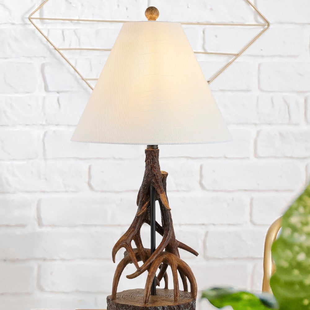 Stanley 26"  Farmhouse Rustic Iron LED Table Lamp