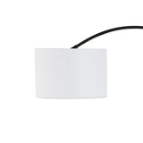 Marcelo 70" Industrial Vintage Head-and-Height-Adjustable Iron LED Arc Floor Lamp with Smart Bulb