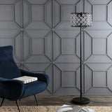Pedro 60" Crystal/Metal LED Floor Lamp