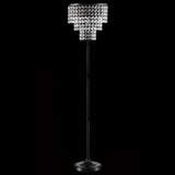 Darvin 60" Crystal/Metal Floor Lamp
