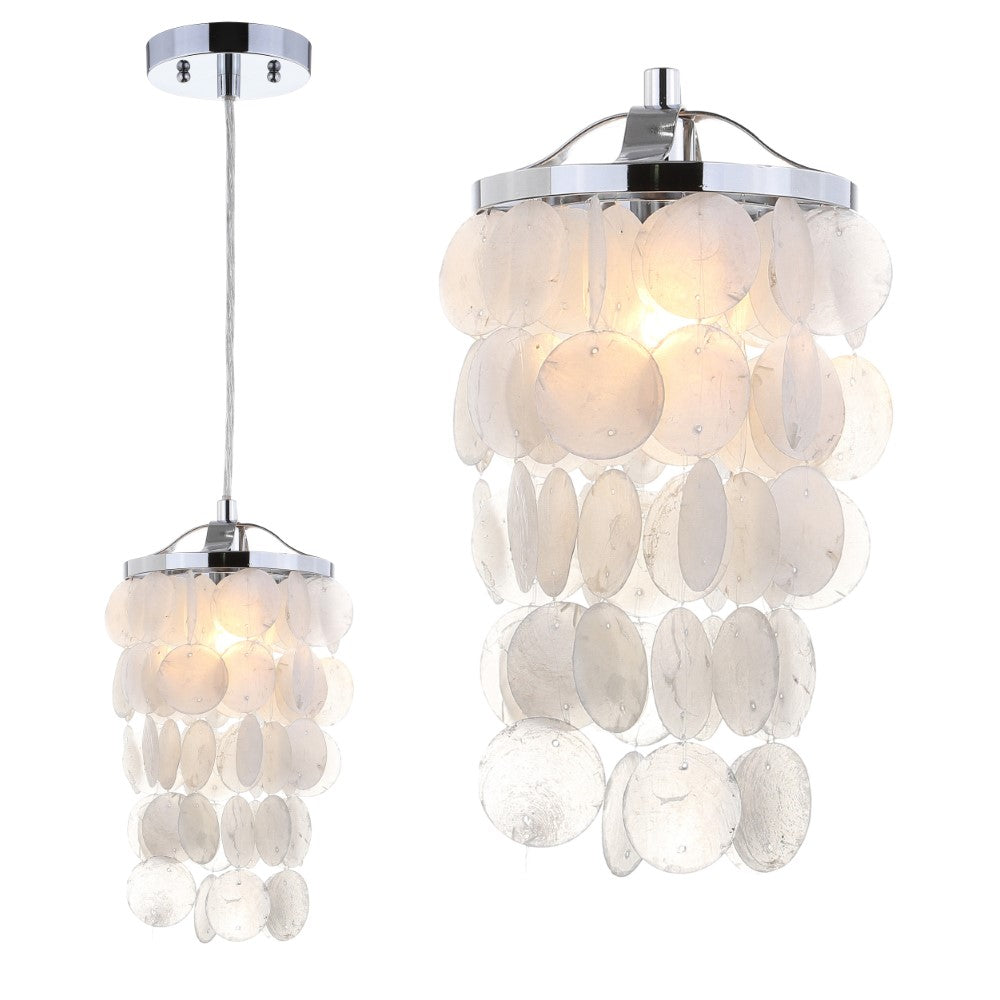 Ember 7" Seashell LED Pendant