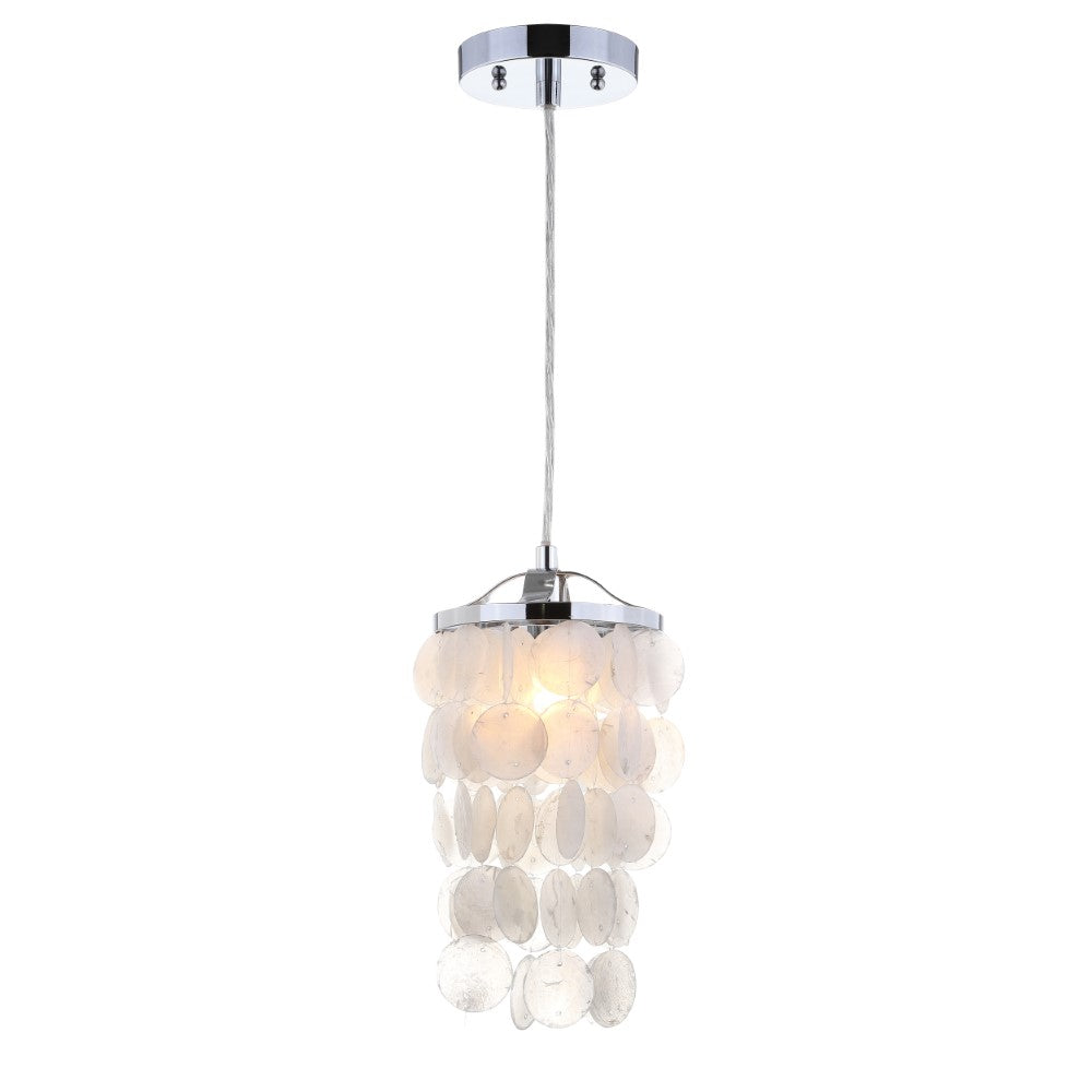Ember 7" Seashell LED Pendant