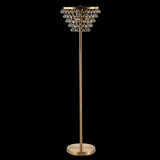 Dallas 60" Crystal/Metal LED Floor Lamp