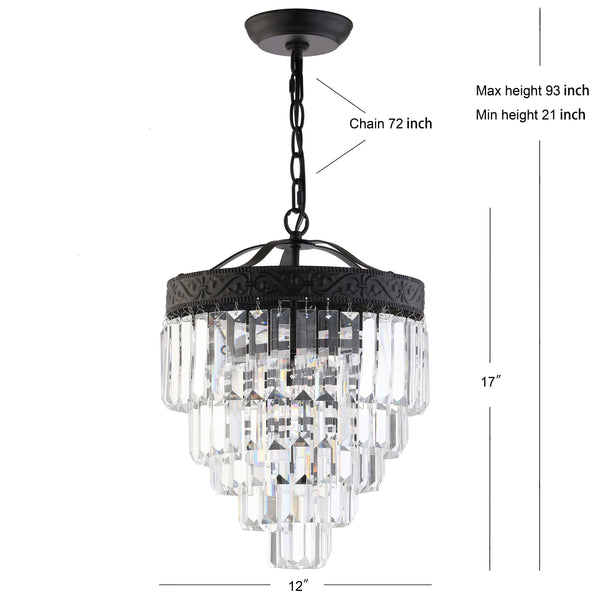 Dimension Image Bronze/ Clear / 2 Light