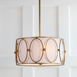 Eloise 3-Light 19" Metal LED Pendant