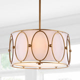 Eloise 3-Light 19" Metal LED Pendant