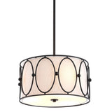 Eloise 3-Light 19" Metal LED Pendant