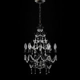 Tiana 5-Light 17" Crystal/Metal LED Chandelier