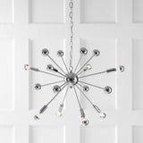 Harlee 8-Light 22.5" Metal Sputnik-Style LED Chandelier