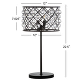 Jam 22.5" Metal/Crystal LED Table Lamp
