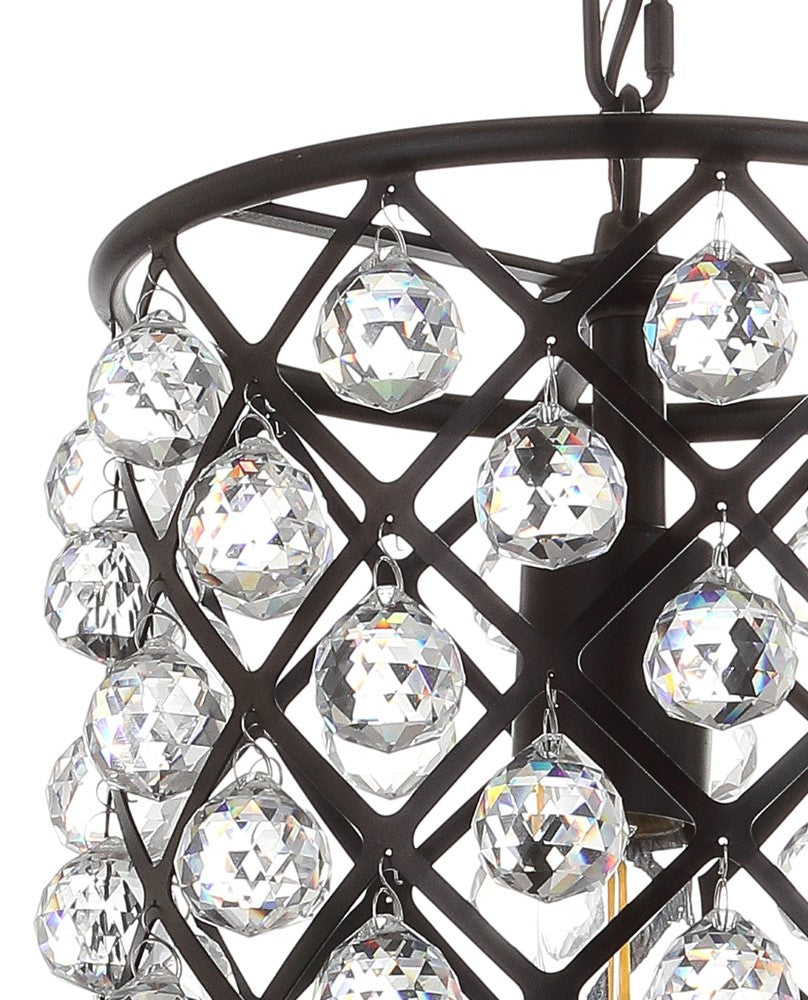 Minar Crystal/Metal LED Pendant
