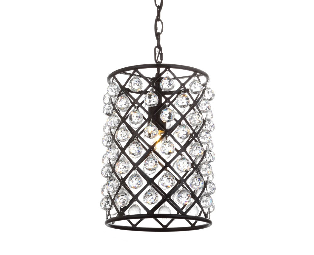 Minar Crystal/Metal LED Pendant