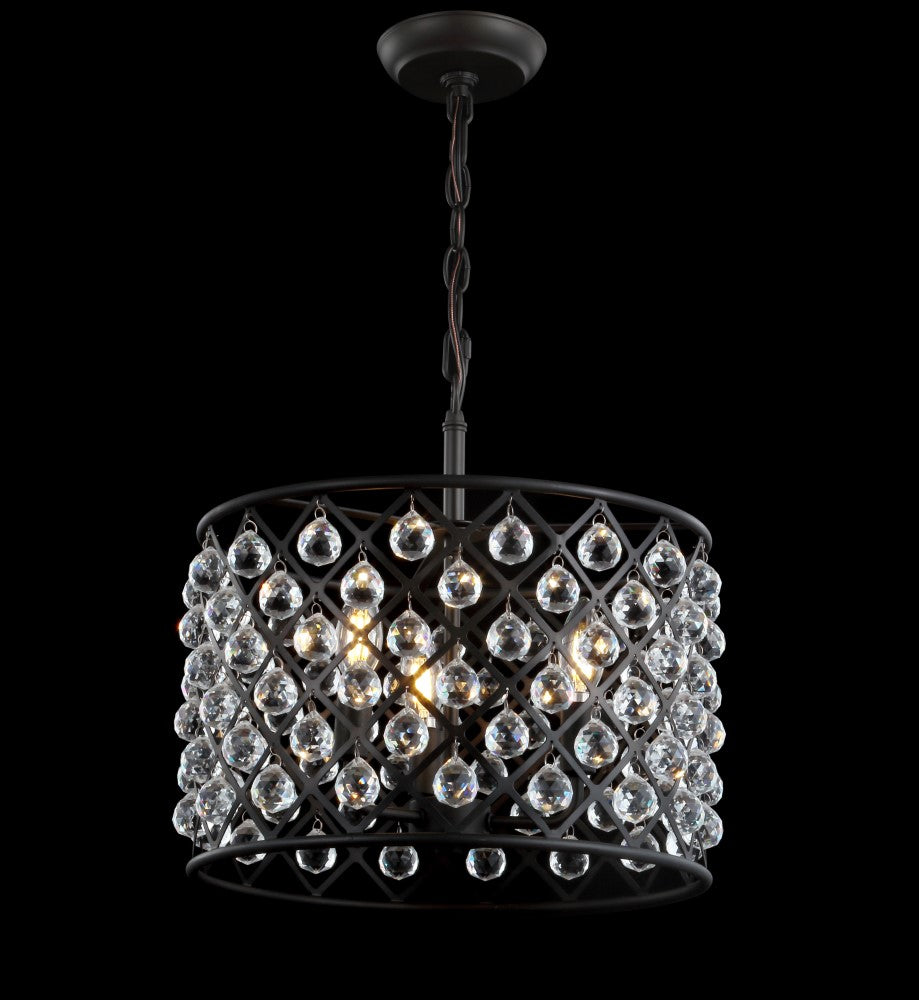 Minar Crystal/Metal LED Pendant