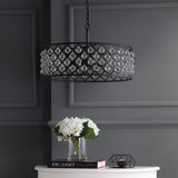 Minar Crystal/Metal LED Pendant