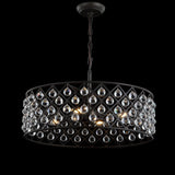 Minar Crystal/Metal LED Pendant