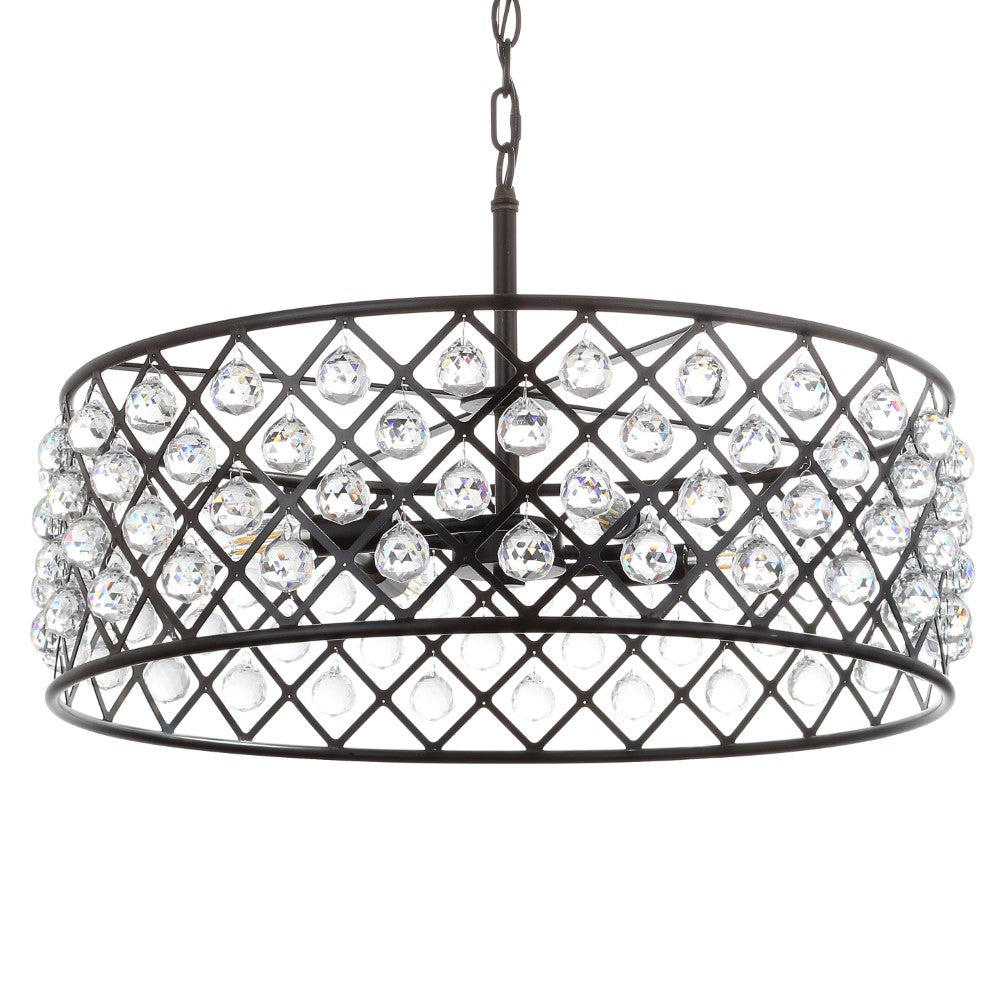 Minar Crystal/Metal LED Pendant