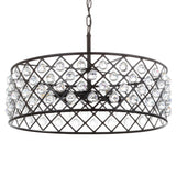 Minar Crystal/Metal LED Pendant