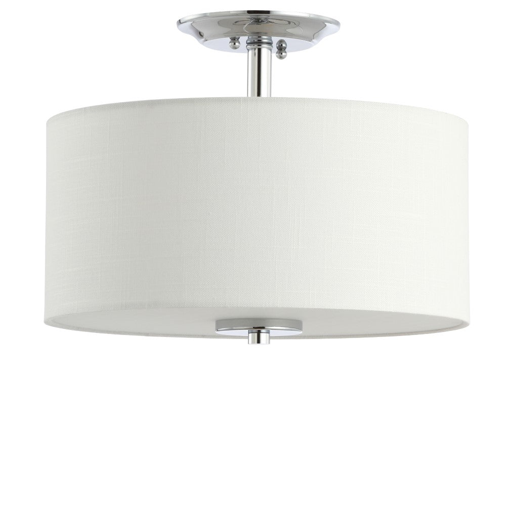Pagoda 15" Metal LED Semi-Flush Mount