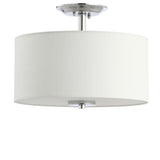 Pagoda 15" Metal LED Semi-Flush Mount