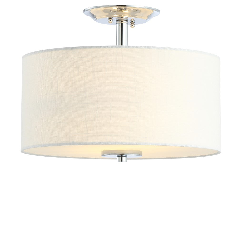 Pagoda 15" Metal LED Semi-Flush Mount