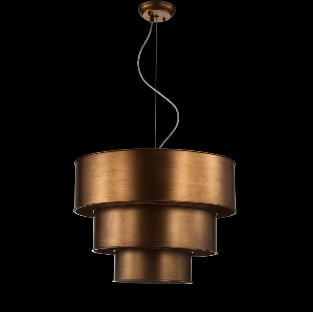 Agama 21" 3-Tier Metal LED Pendant