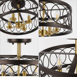 Badger 15.5" Metal LED Semi-Flush Mount