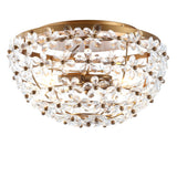 Flicker 15.5" Metal/Acrylic LED Flush Mount