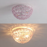 Nest Farmhouse Cottage Metal LED Vanity Light with Frosted Glass Shades
