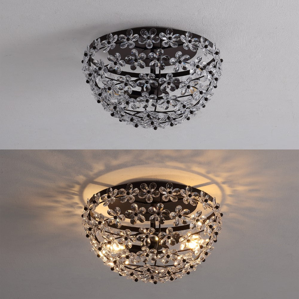 Patina 32" 5-Light Classic Minimalist Iron Inverted Gourd LED Chandelier