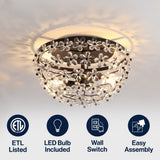 Patina 32" 5-Light Classic Minimalist Iron Inverted Gourd LED Chandelier