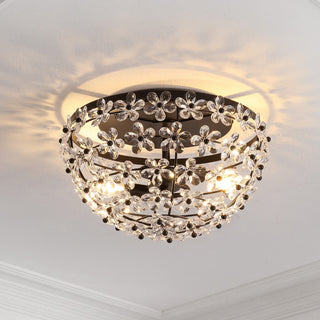 Patina 32" 5-Light Classic Minimalist Iron Inverted Gourd LED Chandelier