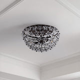 Patina 32" 5-Light Classic Minimalist Iron Inverted Gourd LED Chandelier